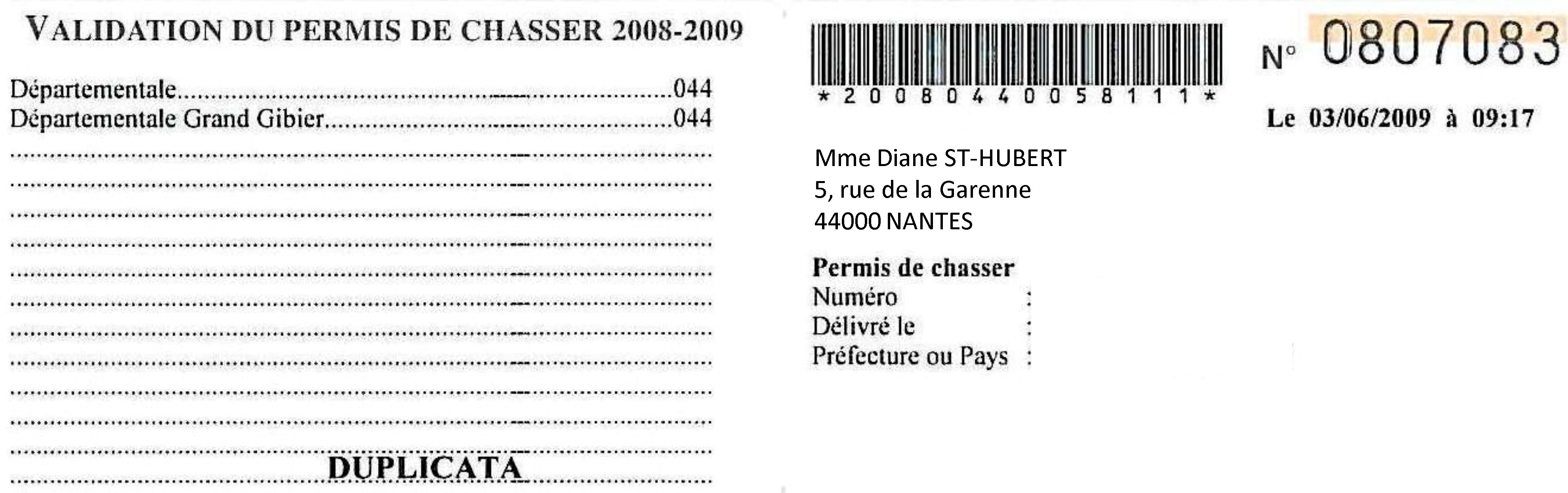 Validez votre permis de chasser - Fédération des chasseurs